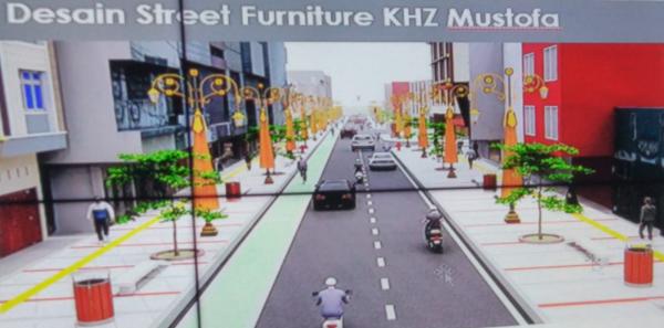 Jalan KH Zenal Mustofa Jadi Kawasan Pedestarian, Pemkot Tasikmalaya: Selesai Agustus