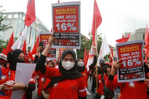 Bareng Lebaran, Peringatan Hari Buruh 2022 Digeser ke 14 Mei, Kembali Tolak Omnibus Law