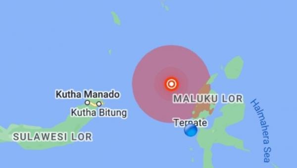 Gempa M6,0 Getarkan Maluku Terasa Kuat hingga Halmahera Utara