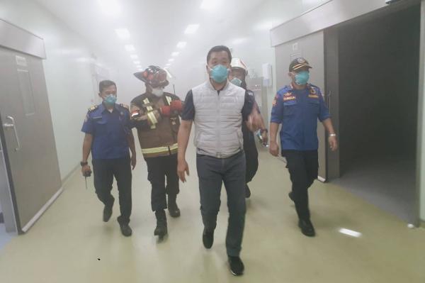 Kebakaran RSUD Bandung Kiwari, Evakuasi Berjalan Lancar dan Tak Ada Korban Jiwa