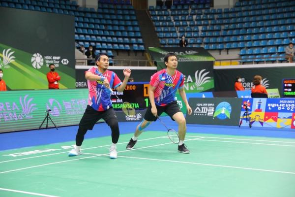 Tetap Puasa Saat Pertandingan Korea Open 2022, Ahsan Banjir Pujian dari Netizen