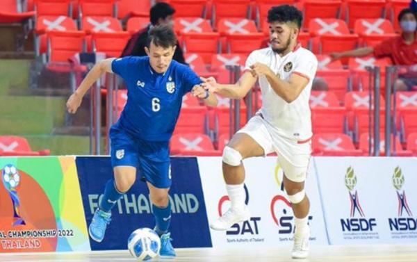 Piala AFF Futsal 2022: Duel Sengit Indonesia vs Thailand Berakhir Imbang