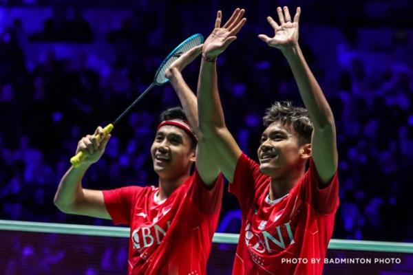 Fikri/Bagas Berhasil Menangi Perang Saudara Korea Open 2022