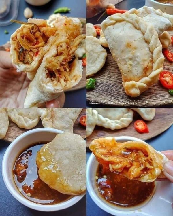 Cocok Untuk Cemilan Berbuka Ini Resep Mudah Kudapan Cireng Isi Ayam Suwir Pedas Bumbu Rujak