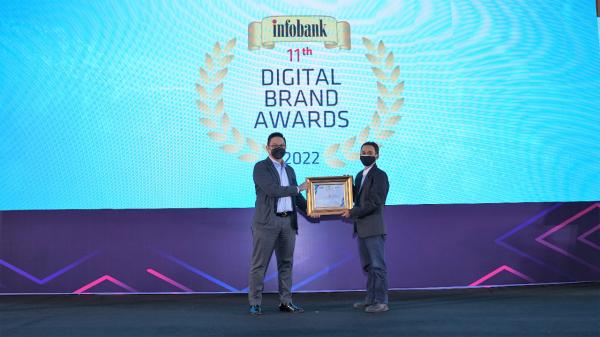 Pos Indonesia Raih Penghargaan pada Ajang Infobank Digital Brand Award 2022