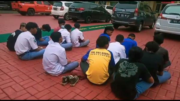 Diamankan, Puluhan Pelajar SMA di Kota Bogor Hendak Pergi Demo ke Jakarta