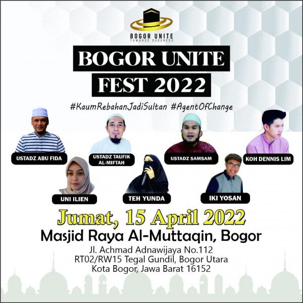 Bogor Unite Fest Ramadhan 2022 Peduli Kekhawatiran Orang Tua Terhadap Dampak Gawai Pada Anak