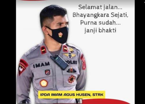 Saat Amankan Demo 11 April, Seorang Polisi Meninggal Dunia