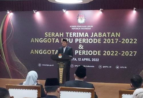 Sah! Hasil Rapat Pleno Hasyim Asy'ari Terpilih Jadi Ketua KPU 2022-2027