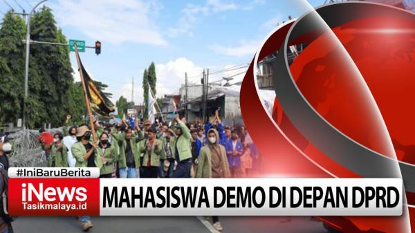 Video Unjukrasa Ribuan Mahasiswa Tasikmalaya Tuntut DPRD Tolak Wacana Penundaan Pemilu 2024