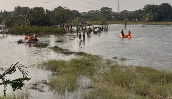 Terpeleset di Persawahan Tangerang, 2 Anak Tewas Tenggelam