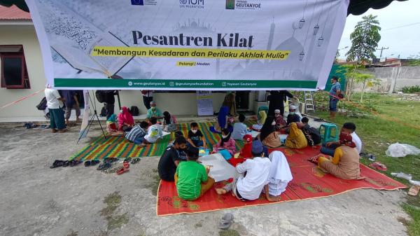 Yayasan Geutanyoe Gelar Pesantren Kilat dan MTQ untuk Anak Pengungsi dari Berbagai Negara di Medan