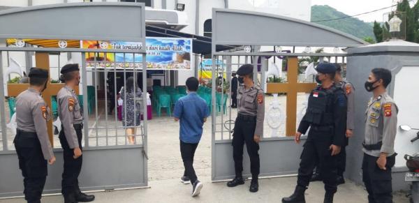 Polres Gorontalo Siagakan Ratusan Personel Sambut Paskah