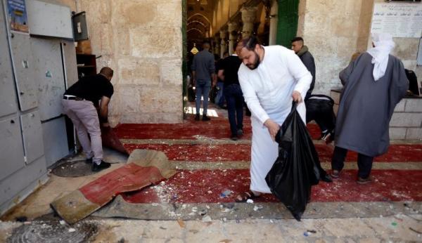 Bentrok Warga Palestina dan Polisi Israel di Masjid Al Aqsa, 340 Orang Alami Luka-luka
