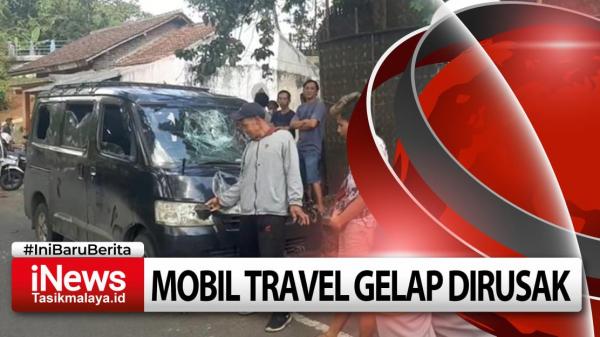 Video Sopir Angkutan Umum Rusak Mobil Travel Gelap, Kapolres Tasikmalaya: Rabu Akan Dipertemukan