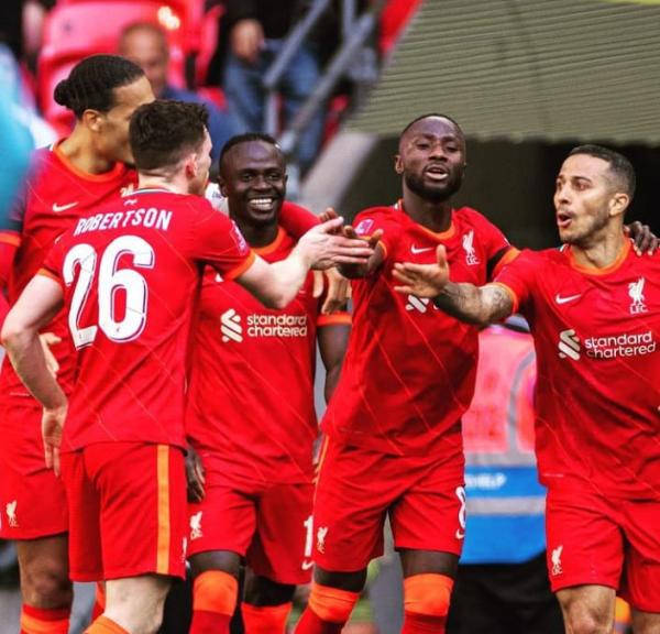 Menang Tipis atas Man City 3-2, Liverpool Lolos ke Final Piala FA 2021-2022 