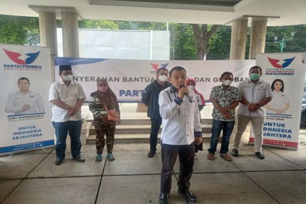 Perindo Sebar Bantuan Gerobak di 34 Provinsi