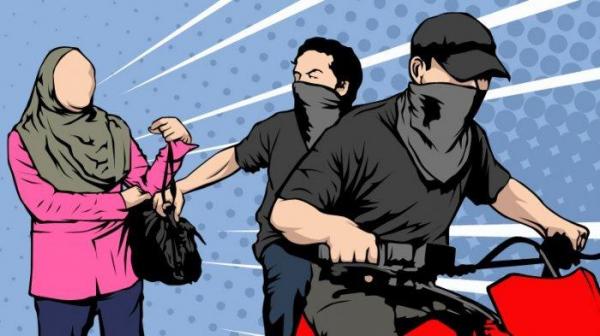 Detik-detik Ibu Hamil Dijambret di Tanjung Purwokerto, Perut Ditusuk Sajam
