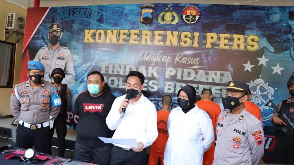 Polres Brebes Bekuk Komplotan Pencuri Puluhan Tabung Gas Melon