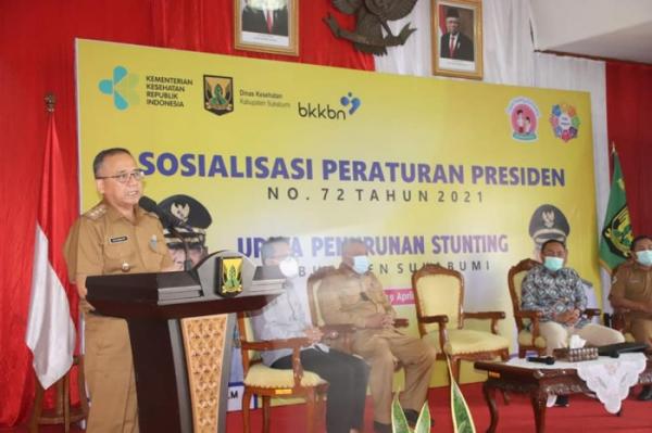 Percepat Penurunan Stunting, Wabup Iyos: Wujudkan SDM Berkualitas