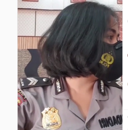 Viral Kisah Polwan Cantik Anak Pemulung Berhasil Jadi Polisi