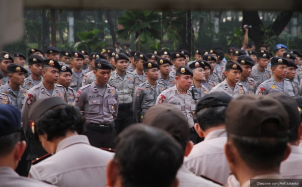 Kawal Demo 21 April, 700 Personel Polisi Dilibatkan Dari Tangerang