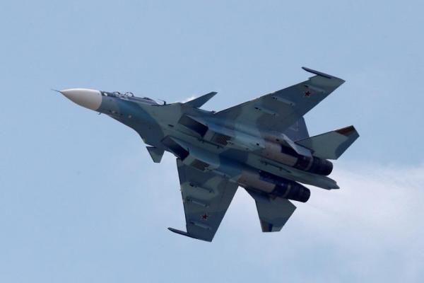 Rusia Rilis Video Jet Tempur Su-34 Bombardir Pasukan Ukraina