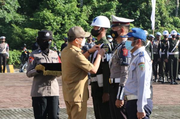 Pengamanan Idul Fitri, 2.231 Personel Gabungan Diterjukan di 35 Pos di Bumi Rafflesia