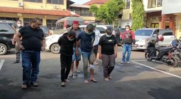Dorrrr...Polisi Hadiahi Peluru Panas Komplotan Pelaku Curanmor Lintas Provinsi di Brebes