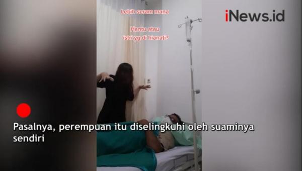 Lantaran Dikhianati, Istri Joget Depan Suami yang Lagi Sakit Viral di Media Sosial