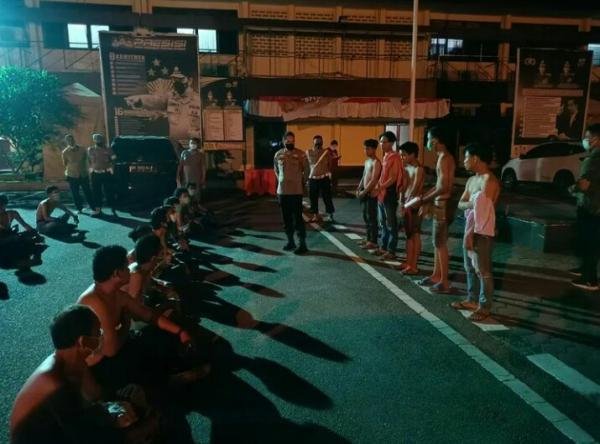 56 Preman dan Pelaku Pungli di Medan Ditangkap Karena Meresahkan Masyarakat