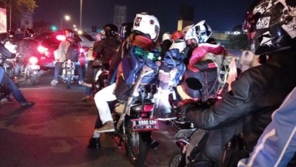 Hindari Kemacetan, Pemudik Sepeda Motor Terpantau Mulai Tinggalkan Jakarta di H-9