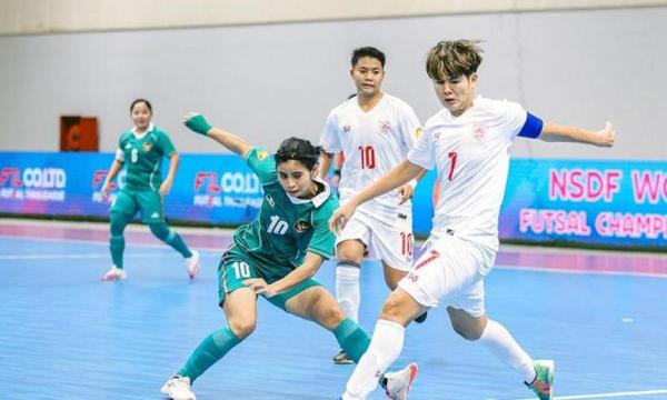 Kondisi Fisik Tak Bugar, Timnas Futsal Putri Indonesia Tetap Tumbangkan Myanmar