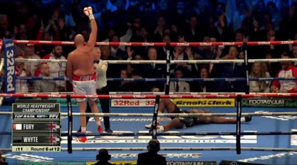 Dillian White Terkapar KO di Ronde 6, Tyson Fury Pertahankan Sabuk WBC Kelas Berat