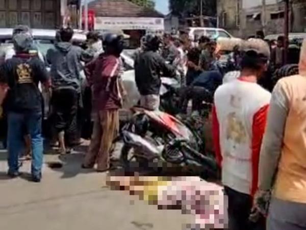 Mobil Seruduk Pemotor dan Pejalan Kaki di Bogor, Satu Tewas Tujuh Luka-Luka