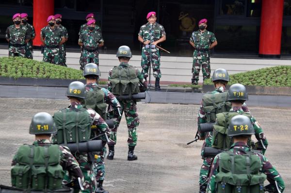 Pesan Komandan Brigif 2 Marinir Untuk Taruna AAL Tingkat IV Angkatan 67 Korps Marinir