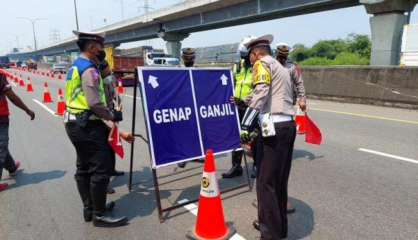 Siap-siap, Ganjil Genap Dan One Way Mulai Diterapkan Di Tol Cikampek - Kalikangkung, Kamis 28 April