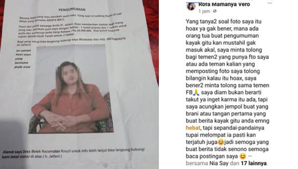 Viral Perempuan di Probolinggo Dicarikan Jodoh Ayahnya, Benarkah?