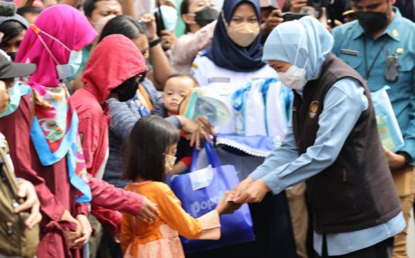 Ribuan Pemudik Gratis ke Berbagai Wilayah Jatim, Diberangkatkan Gubernur Khofifah