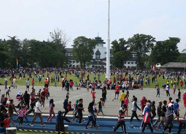 Setelah 2 Tahun, Lapangan Gasibu Bisa Dipakai Salat Id