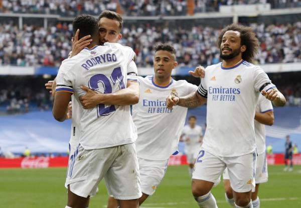 Rodrygo Tampil Menggila, Real Madrid Ungguli Espanyol 2-0 di Babak Pertama