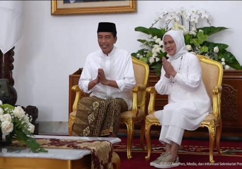 Presiden Jokowi Salat Idul Adha di Masjid Istiqlal, Bawa Sapi Kurban 1 Ton