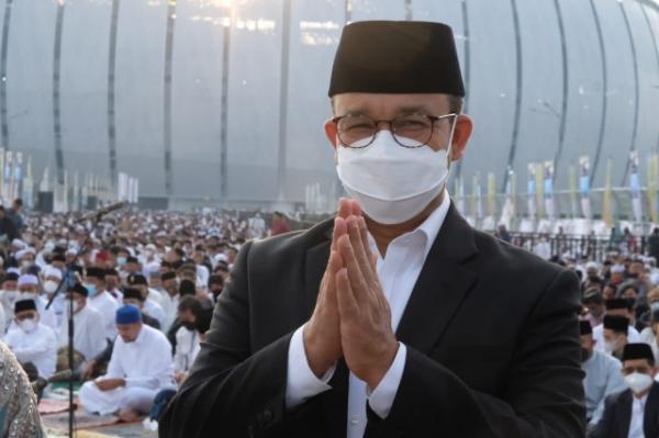 Gelar Salat Idulfitri di JIS, Anies Dinyinyiri Pendukung Jokowi, Kata-katanya Sadis