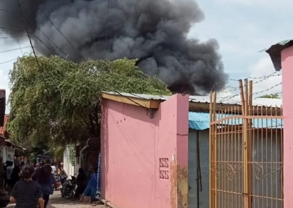 Tiga Rumah dan Satu Unit Sepeda Motor Ludes Terbakar