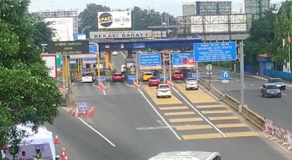 Antisipasi Arus Balik Lebaran 2022, Kendaraan di GT Bekasi Barat Arah Cikampek Dialihkan ke Arteri