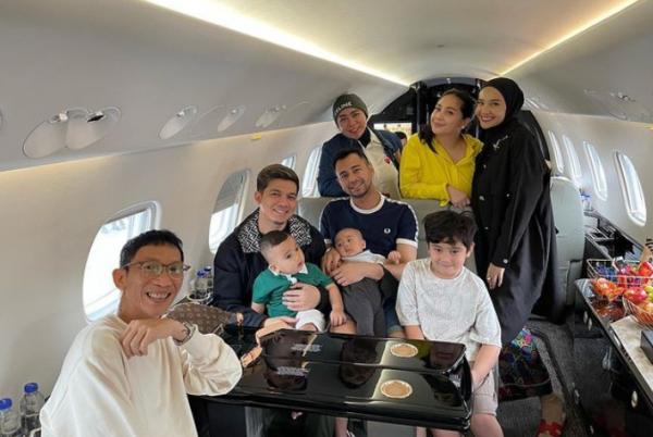 Raffi Ahmad dan Nagita Pilih Bali Sebagai Lokasi Berlibur, Naik Jet Pribadi Ajak Sahabat Dekatnya