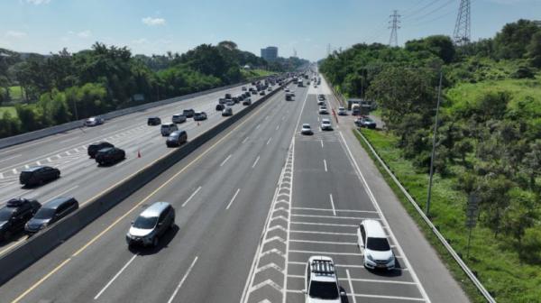 Pemberlakuan One Way dari Km 428 Tol Semarang ABC hingga Km 66 Jakarta-Cikampek