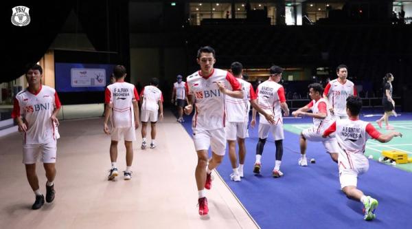 Indonesia  turunkan ganda putra terbaik melawan Singapura pada  laga pembuka Piala Thomas 2022