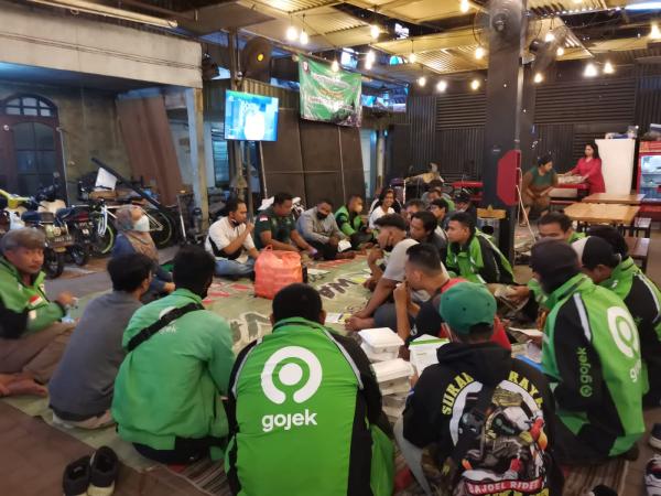 Kopdar Bareng Admin Gojek, BPJamsostek Surabaya Tanjung Perak Bangun Kesadaran Perlindungan Sosial