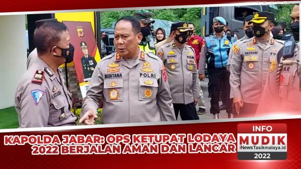 Video Kapolda Jabar: Operasi Ketupat Lodaya 2022 Berjalan Aman dan Lancar, Angka Kecelakaan Menurun